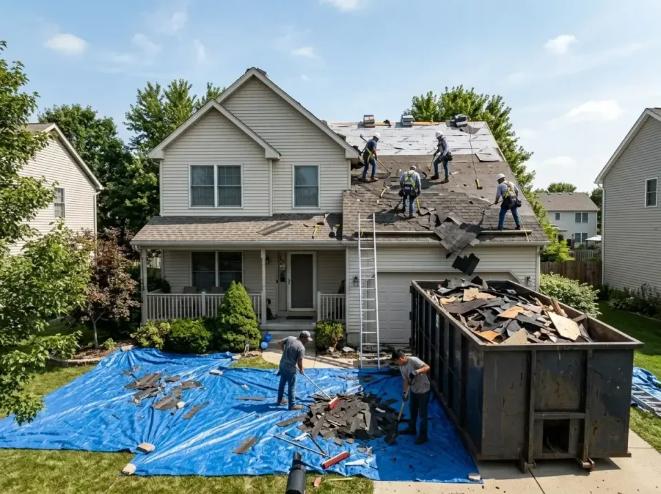 roof-replacement-debris-remova-004 — frequently asked questions, Cheapest Dumpster Rentals in West Liberty, IA